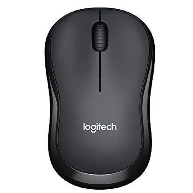 Мышь беспроводная Logitech B175 Black (USB, оптическая, 1000dpi, 2but) (910-002635)