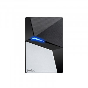 Накопитель SSD Netac USB-C 960Gb NT01Z7S-960G-32BK Z7S 1.8" черный
