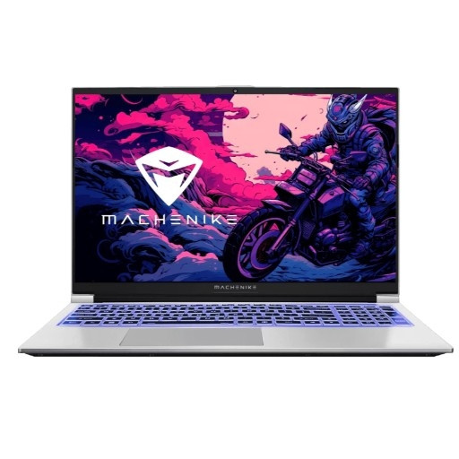 Ноутбук/ Machenike L15 Pro 15.6"(1920x1080 IPS 144Hz)/Intel Core i7 12650H(2.3Ghz)/16384Mb/512PCISSDGb/noDVD/Ext:nVidia GeForce RTX4050(6144Mb)/Cam/BT/WiFi/54WHr/war 1y/2.05kg/silver/DOS