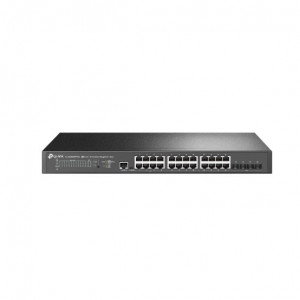TP-Link TL-SG3428XPP-M2 Управляемый коммутатор JetStream уровня 2+ с 24 портами 2,5 Гбит/с (8 портов PoE++, 16 портов PoE+) и 4 портами SFP+