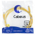 Cabeus PC-UTP-RJ45-Cat.5e-2m-YL-LSZH Патч-корд U/UTP, категория 5е, 2xRJ45/8p8c, неэкранированный, желтый, LSZH, 2м Cabeus PC-UTP-RJ45-Cat.5e-2m-YL-LSZH Патч-корд U/UTP, категория 5е, 2xRJ45/8p8c, неэкранированный, желтый, LSZH, 2м