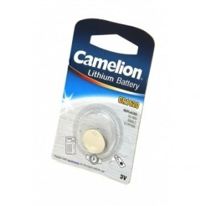 Camelion CR1620 BL-1 (CR1620-BP1, батарейка литиевая,3V)