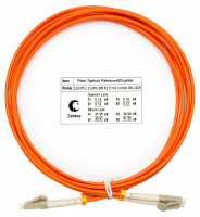 Cabeus FOP-62-LC-LC-3m Шнур оптический duplex LC-LC 62,5/125 mm 3м LSZH Cabeus FOP-62-LC-LC-3m Шнур оптический duplex LC-LC 62,5/125 mm 3м LSZH