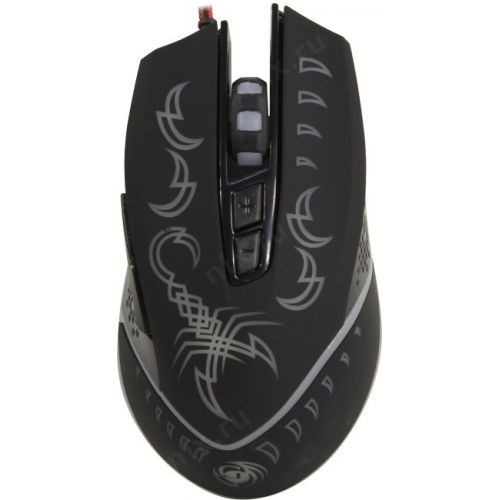 Мышь MGK-20U Dialog Gan-Kata - игровая, 7 кнопок + ролик , 7-ми цветная подсветка, USB, черная    