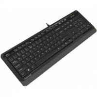 Клавиатура A-4Tech FStyler FK10  GREY черный/серый USB [1147518]