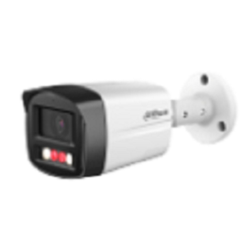 DAHUA DH-IPC-HFW2449TLP-S-PV-0280B Уличная цилиндрическая IP-видеокамера Smart Dual Light с ИИ 4Мп, 1/2.9” CMOS, объектив 2.8мм, видеоаналитика, ИК до 30м, LED до 30м, IP67, корпус металл
