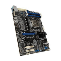 Asus P12R-E ATX {LGA 1200, 4x DDR4 DIMM (to 128GB ECC UDIMM), 6x USB 3.0 (4 rear), 8x SATA (4 in MiniSAS HD), 1x PCIE x16/x8, 1x PCIE x8, 1x PCIE x4, 2xM.2 22110, LAN 2x 1Gb, Video AST2600}