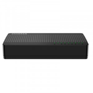 Digma DSW-308FE Коммутатор (L2) 8х100Мбит/с неуправляемый