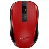 Мышь беспроводная NX-8008S красный/черный,тихая