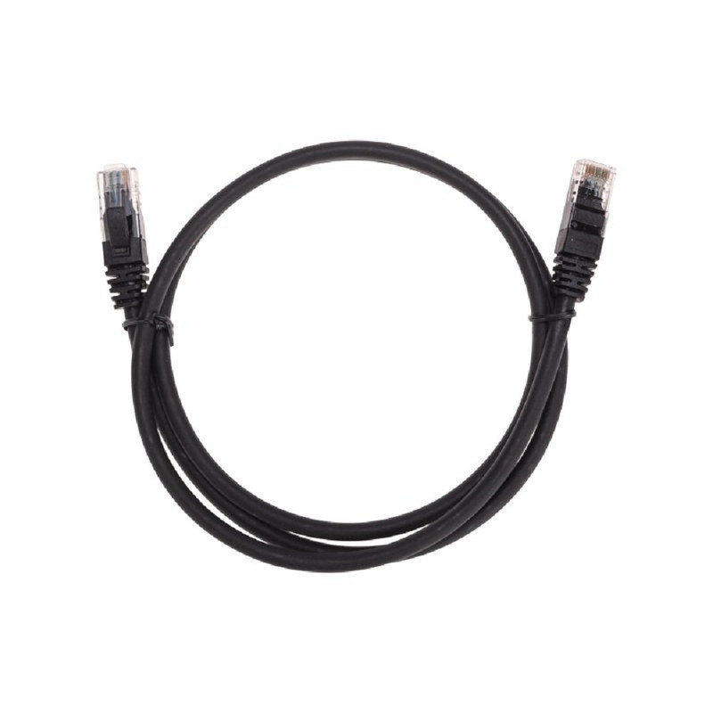 Rexant (02-0292-1) Патч-корд U/UTP, CAT 6, RJ45-RJ45, 26AWG, LSZH, черный, 1м Rexant (02-0292-1) Патч-корд U/UTP, CAT 6, RJ45-RJ45, 26AWG, LSZH, черный, 1м