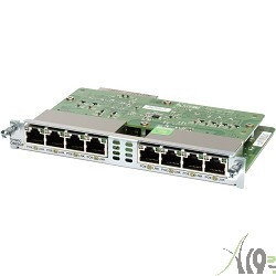 EHWIC-D-8ESG= Eight port 10/100/1000 Ethernet switch interface card
