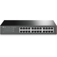 TP-Link TL-SG1024S Коммутатор с 24 гигабитными портами для размещения на столе или в стойке