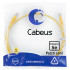 Cabeus PC-UTP-RJ45-Cat.5e-1m-YL-LSZH Патч-корд U/UTP, категория 5е, 2xRJ45/8p8c, неэкранированный, желтый, LSZH, 1м