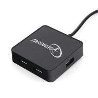 GEMBIRD  HUB USB2.0 4-port [UHB-242] , 4 порта, блистер,черный