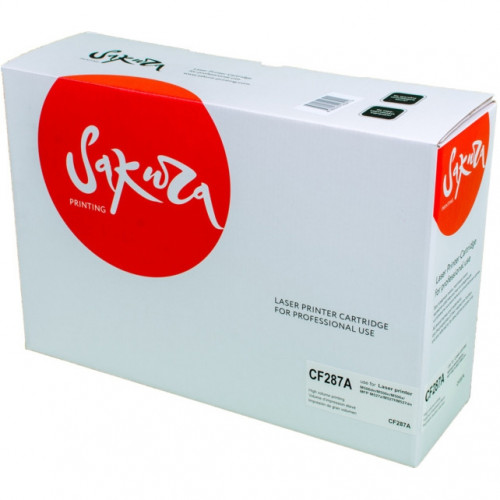 CF287A (HP 87A) Картридж Sakura для HP LJ Enterprise M506dn/M506x/M506n/MFP M527z/M527f/M527dn, черный 9000 к.