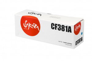 CF381A (HP 312A) Картридж Sakura для HP Color LJ MFP M476, синий, 2700 к.
