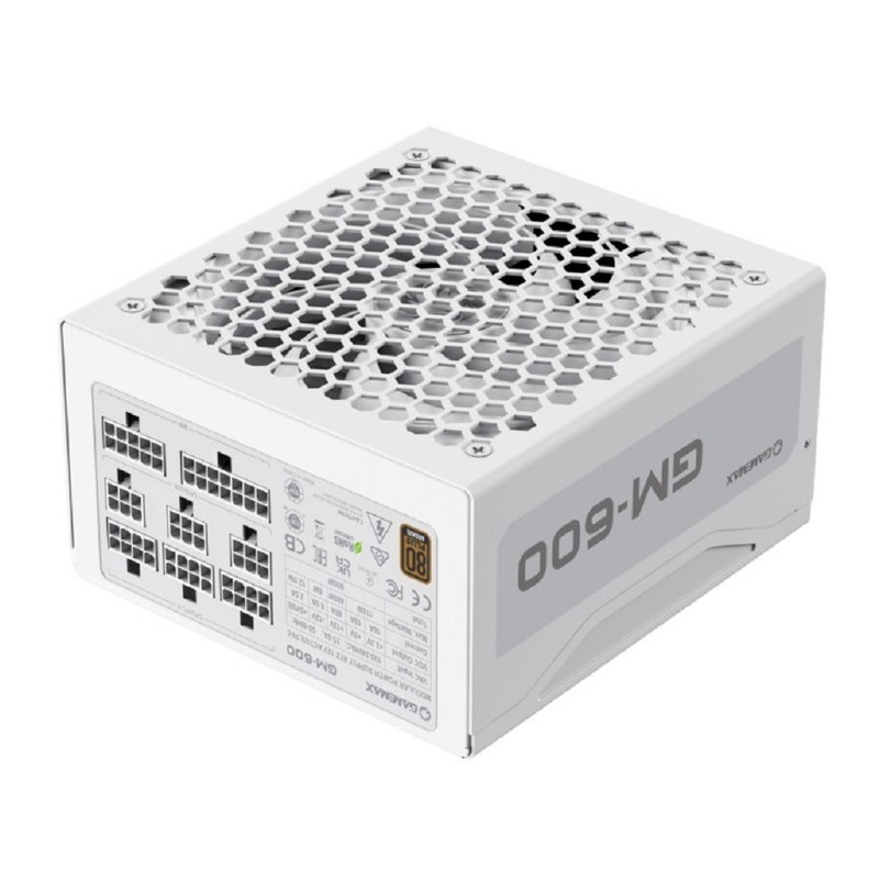 GameMax Блок питания ATX 600W GM-600 White Modular