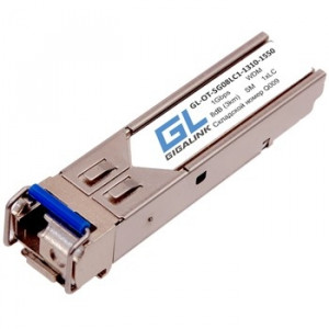 GIGALINK GL-OT-SF14SC1-1310-1550 Модуль SFP, WDM, 100/155 Мбит/c, одно волокно SM, SC, Tx:1310/Rx:1550 нм, 14 дБ (до 20 км) (GL-09T)