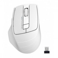 A-4Tech Мышь Fstyler FG30 WHITE серый/белый оптическая (2000dpi) беспроводная USB [1147563]
