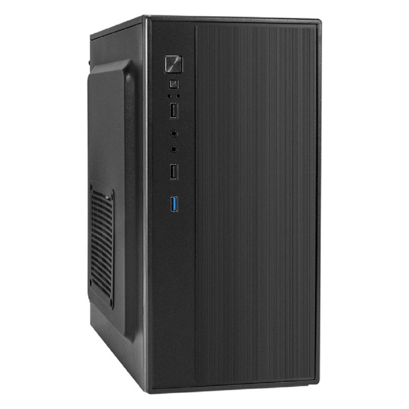 Exegate EX298157RUS Корпус Minitower ExeGate BAA-408U-AAA400 (mATX, БП AAA400 с вент. 8см, 2*USB+1*USB3.0, HD Audio, черный)