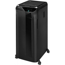 Fellowes Шредер AutoMax 600M FS-4657401 с автоподачей {DIN P-5, 2х12мм, 600лст., 83 лтр., Smart Lock}