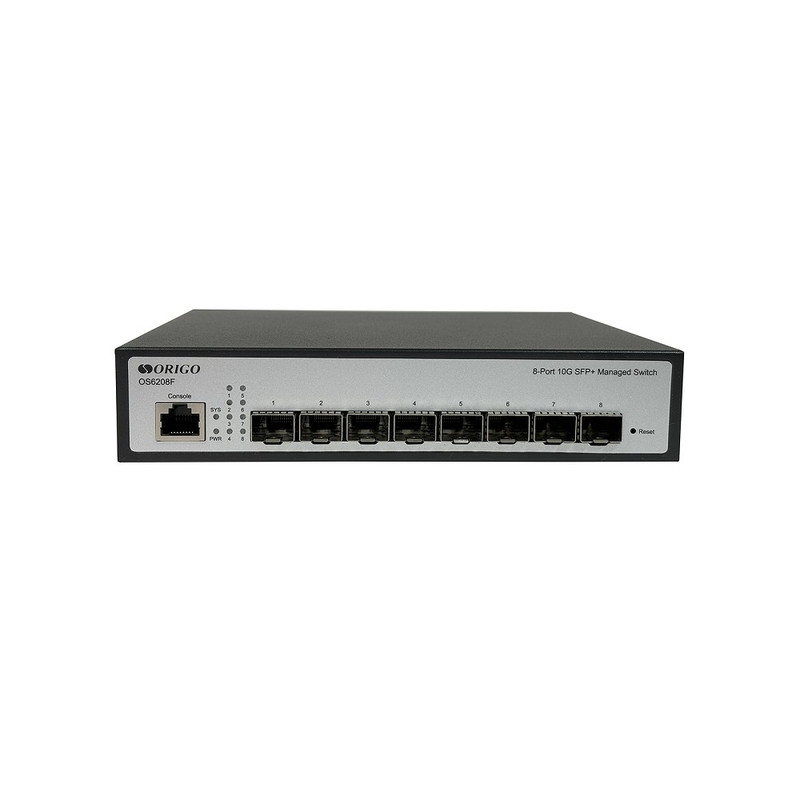 ORIGO OS6208F/A1A Управляемый L2 коммутатор 8x10G SFP+