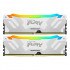 Память оперативная/ Kingston 64GB 6400MT/s DDR5 CL32 DIMM (Kit of 2) FURY Renegade RGB White XMP
