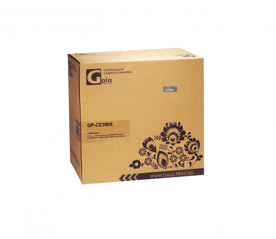 CE390X Картридж GalaPrint для HP LaserJet Enterprise 600/M602n/602dn/602x/603n/603dn/M4555h/4555f/4555fskm MFP 24000 копий