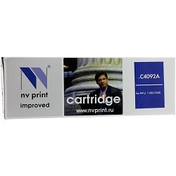 NVPrint C4092A/EP-22 Картридж NVPrint для HP LJ1110/1100A/3200/Canon 800/810/1120 2500 стр.