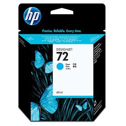 HP C9398A Картридж №72, Cyan {DJ T610/T1100, Cyan (69 мл)}