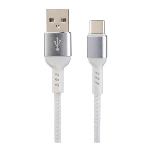 PERFEO Кабель USB2.0 A вилка - USB Type-C вилка, белый, длина 1 м., бокс (U4906)