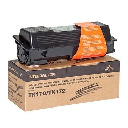 INTEGRAL TK-170/TK-172 Тонер-картридж для принтера Kyocera Mita FS 1320/1320d/1320dn/1370/1370dn, черный, с чипом, 7200 стр. (туба, 260 г.)