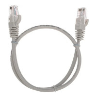 Rexant (02-0100-05) Патч-корд U/UTP, CAT 5e, RJ45-RJ45, 26AWG, LSZH, серый, 0,5м Rexant (02-0100-05) Патч-корд U/UTP, CAT 5e, RJ45-RJ45, 26AWG, LSZH, серый, 0,5м