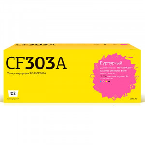 TC-HCF303A Тонер-картридж T2 для HP CLJ Enterprise Flow M880z/880z+ (32000 стр.) пурпурный, с чипом