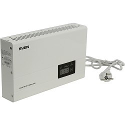 SVEN Стабилизатор напряжения AVR SLIM-500 LCD