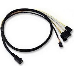 lsi Кабель ACD-SFF8643-SATASB-10M, INT SFF8643-to-4*SATA+SB ( HDmSAS -to- 4*SATA+SideBand internal cable) 100cm