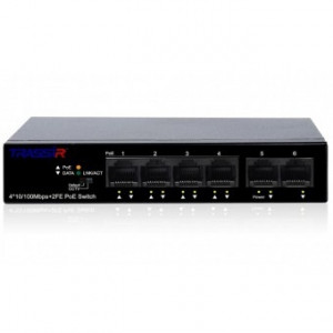 TRASSIR TR-NS1106-60-4POE РоЕ-коммутатор