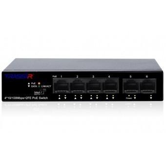 TRASSIR TR-NS1106-60-4POE РоЕ-коммутатор