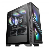 Корпус Thermaltake Versa T35 RGB черный без БП ATX 2x120mm 2xUSB2.0 1xUSB3.0 audio bott PSU [CA-1R7-00M1WN-00]