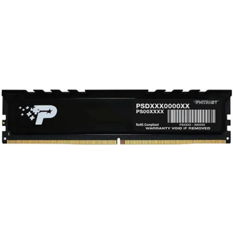 Память DDR5 8GB 5200MHz Patriot PSP58G520081H1 Signature Premium RTL PC5-41600 CL42 DIMM 288-pin 1.1В single rank с радиатором Ret