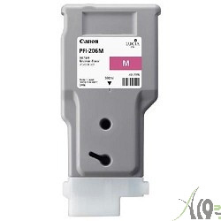 PFI-206M  5305B001 Картридж Canon для iPF6400/6450, Magenta