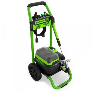 Greenworks Мойка высокого давления аккумуляторная, 60V, 250 бар, бесщеточная, с портом на 2 АКБ [5106207]