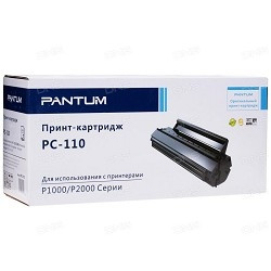 Pantum PC-110 тонер-картридж для устройств Pantum P2000/P2050/M5000/M5005/M6000/M6005, 1500 стр.                                