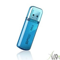 USB 2.0 Silicon Power USB Drive 64Gb, Helios 101 [SP064GBUF2101V1B], Blue