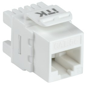 ITK CS1-1C5EU-12 Модуль Keystone Jack кат. 5E UTP 110 IDC 180 град.
