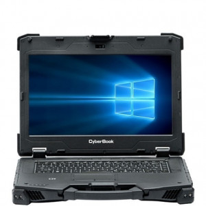 Защищенный ноутбук CyberBook S1154 [SS14X35B2W] 14" {FHD i5-1135G7/8GB/256GB SSD/WiFi6 802.11ax/2Mpx/USB Type C/USBx3/SD/RJ45/VGA/HDMI/COM(RS232)/slotSim/TPM/IP53/W10Pro}