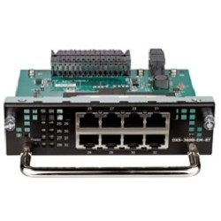 D-Link DXS-3600-EM-8T/A1A PROJ Модуль расширения с 8 портами 10/100/1000Base-T