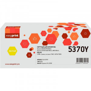 Тонер-картридж EasyPrint LK-5370Y для Kyocera ECOSYS PA3500cx/MA3500cix/MA3500cifx (5000 стр.) желтый, с чипом