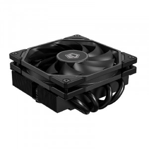 Cooler ID-Cooling IS-40-XT BLACK LGA1700/1200/115X/AM5/AM4 низкопрофильный высота 47mm (TDP 100W, PWM, 4 тепл.трубки прямого контакта, FAN 92mm, черный) BOX