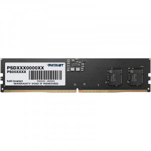 DDR5 16Gb 5600MHz Patriot PSD516G560081 Signature RTL PC5-44800 CL46 DIMM ECC 288-pin 1.1В single rank